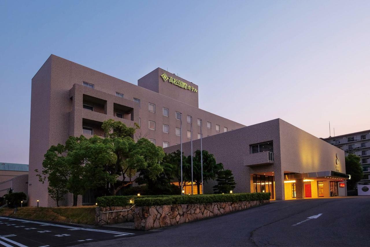 Takamatsu Kokusai Hotel Exterior foto